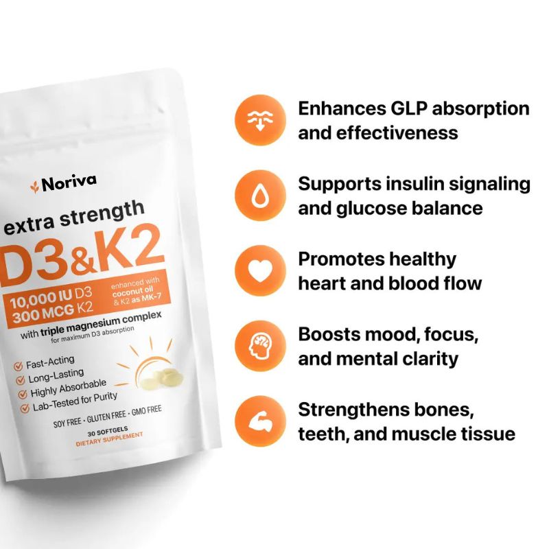 High-Potency Vitamin D3 & K2