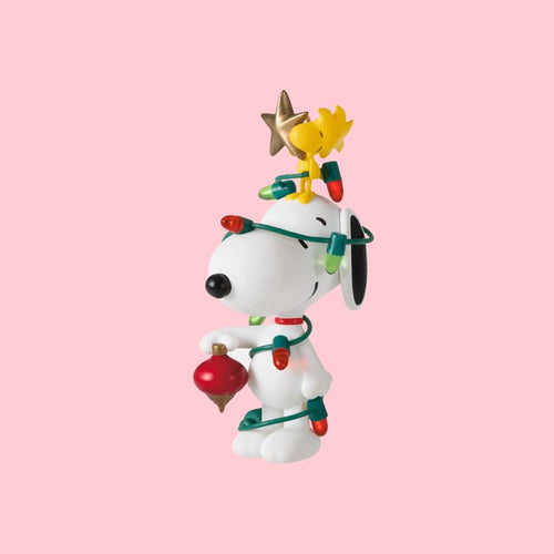Santa Snoopy Ornament