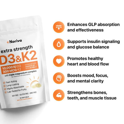 High-Potency Vitamin D3 & K2
